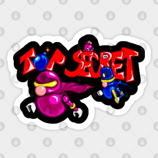 Top Secret Sticker by iloveamiga